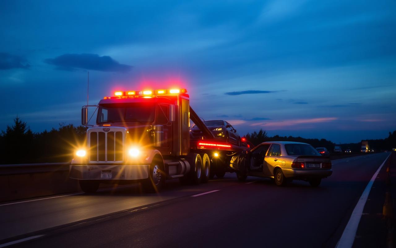 Quick Towing in action